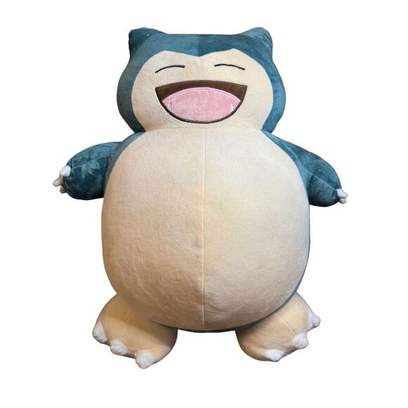 Large Snorlax Plush Toy 24-36" Official Pokémon Stuffed Animal - Picture 1 of 6